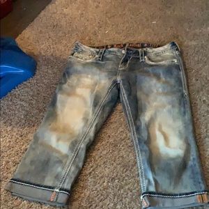 Capri sz 31 inseam 34 rock revivals